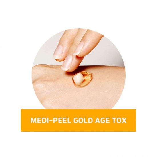 Pretnovecošanas kapsulu krēms ar zelta zīdtārpiņa ekstraktu Medi-Peel Gold Age Tox H8 Cream