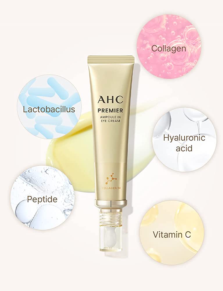 Krēms acu zonai ar kolagēnu AHC Premier Ampoule In Eye Cream (sale)
