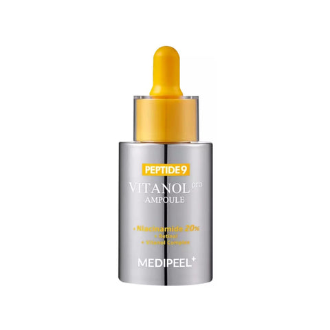 Liftinga ampula ar peptīdiem un 20% niacinamīdu MEDIPEEL+ Peptide 9 Vitanol Ampoule PRO 30ml