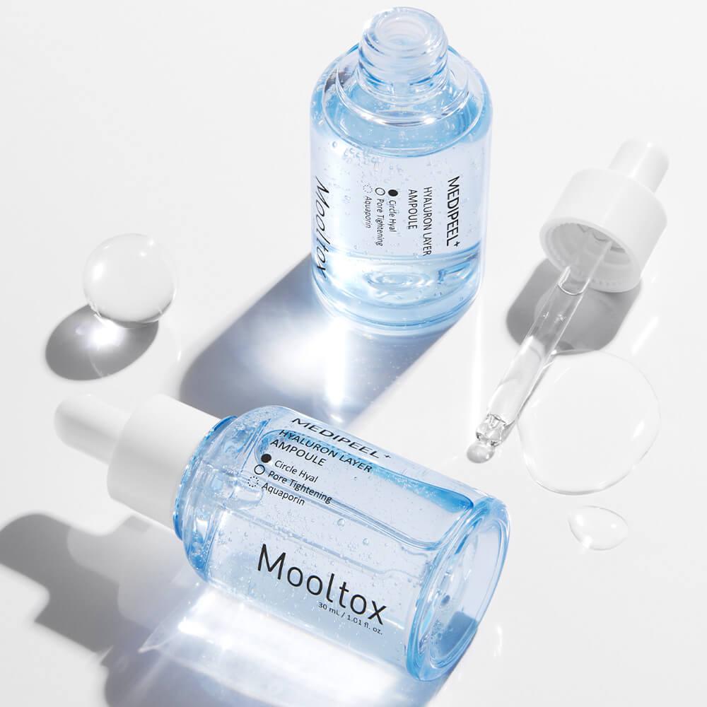 Ультраувлажняющая ампула для упругости кожи MEDIPEEL+ Hyaluronic Acid Layer Mooltox Ampoule 30ml