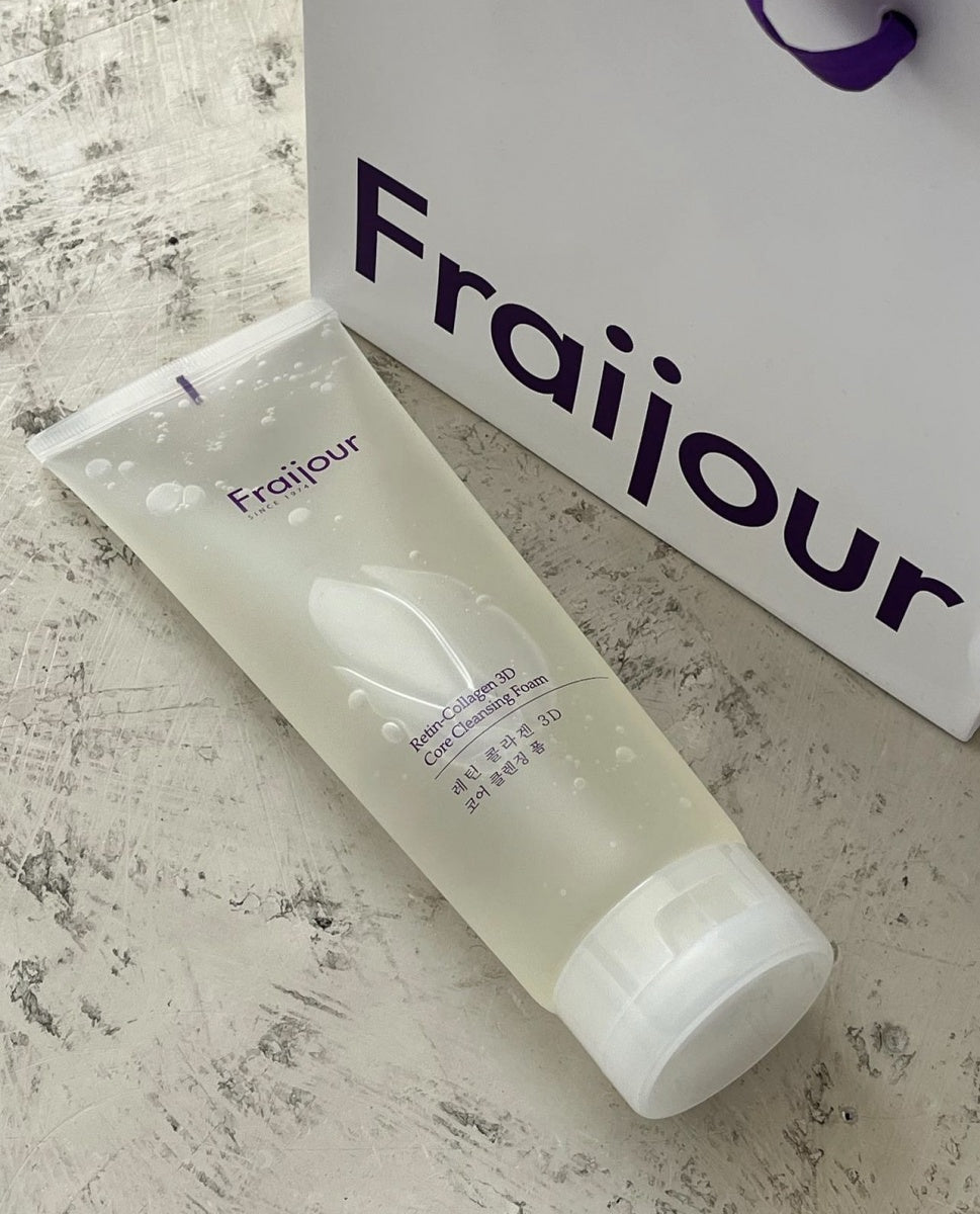 Mitrinošās attīrošas putas ar kolagēnu Fraijour Retin-Collagen 3D Core Cleansing Foam 250ml