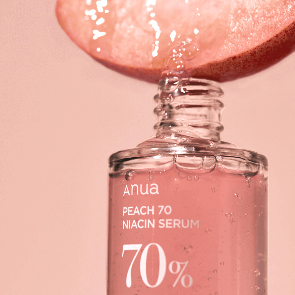 Сыворотка с персиком для гладкой и сияющей кожи Anua Peach 70% Niacin Serum 30ml