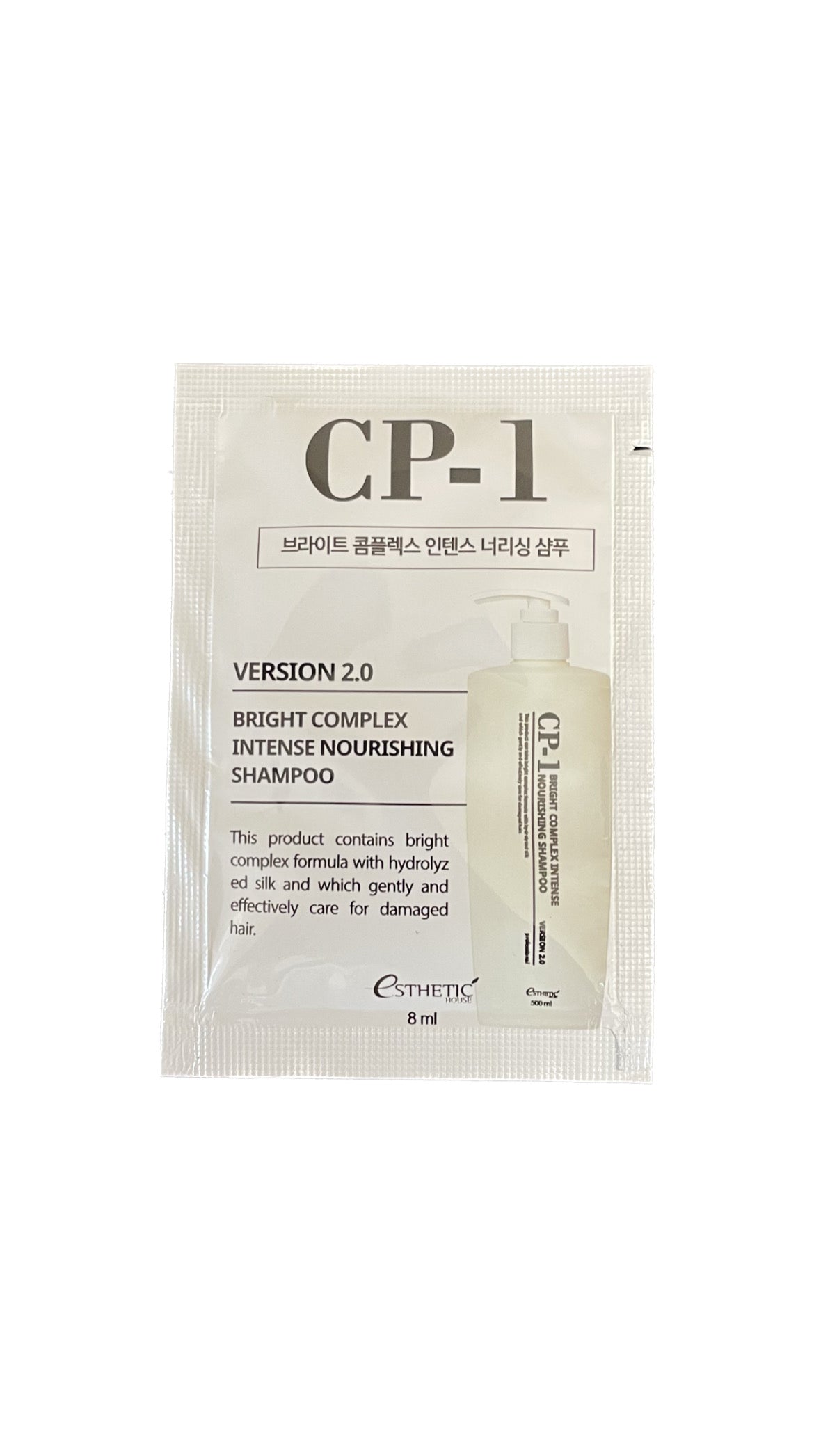 Тестер шампуня для волос CP-1 Bright Complex Intense Nourishing shampoo tester