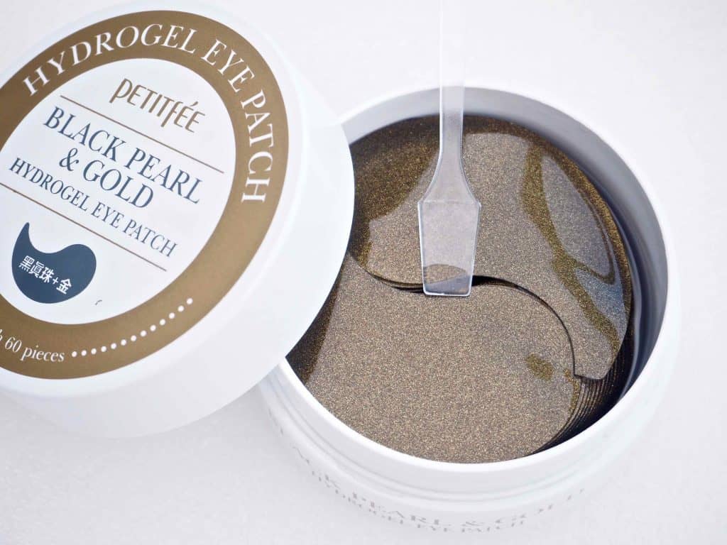 Гидрогелевые патчи с чёрным жемчугом Petitfee Black Pearl & Gold Hydrogel Eye Patch