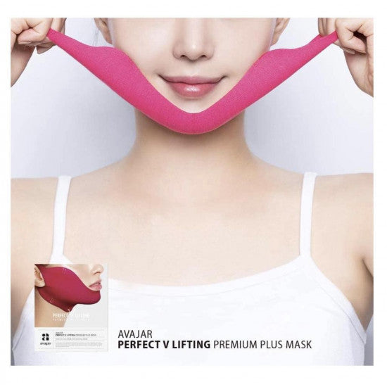 Лифтинг маска для зоны подбородка Avajar Perfect V Lifting Premium Plus Mask (sale) [PRE-ORDER](ДОСТУПЕН ЧЕРЕЗ 7 ДНЕЙ)